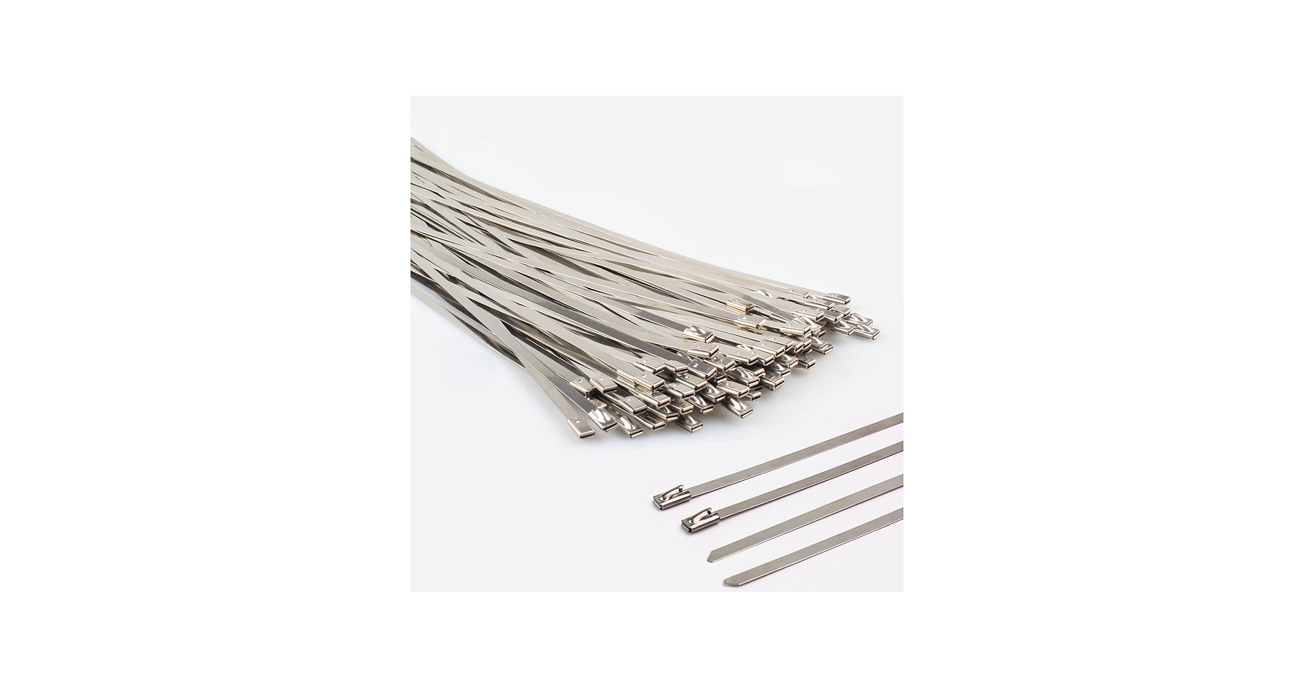Amazon.com: LUBAN Metal zip ties 12 inch, heavy duty 304 stainless