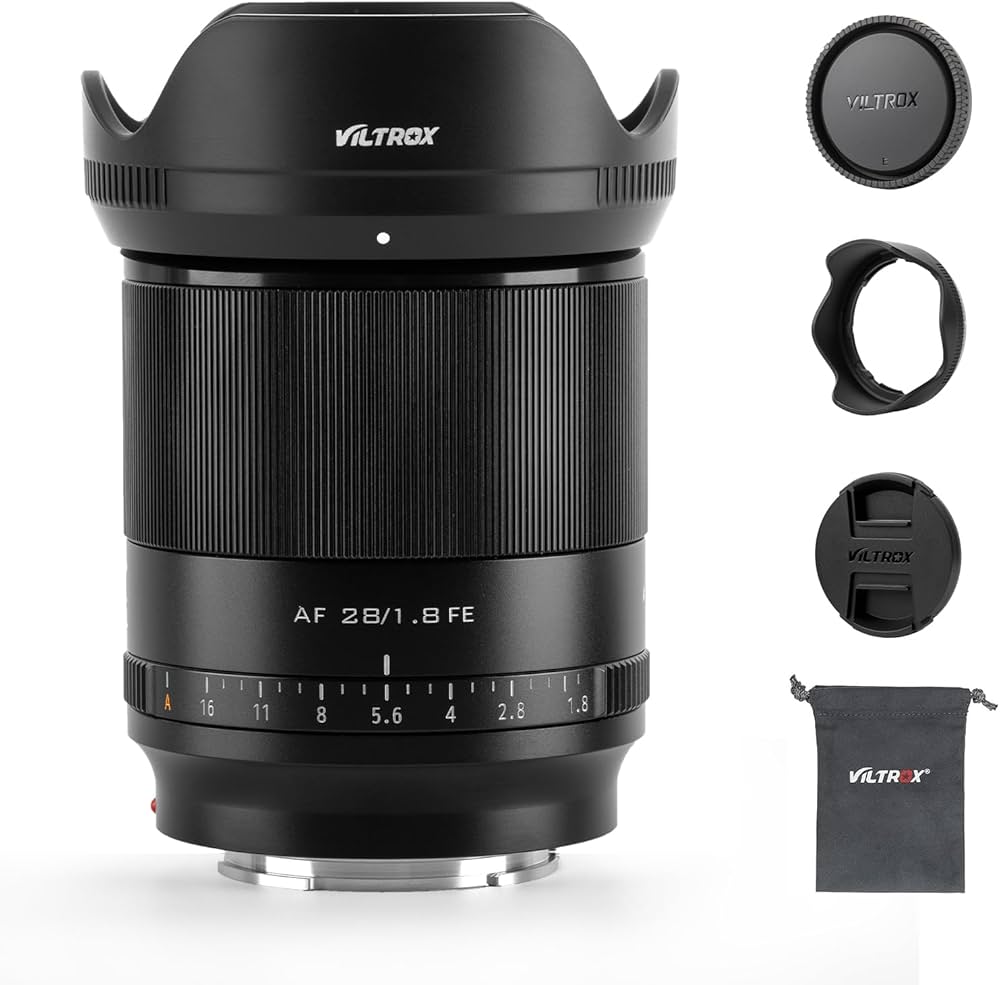 Amazon.co.jp: VILTROX AF 28mm F1.8 FE 単焦点中望遠レンズ ソニーE