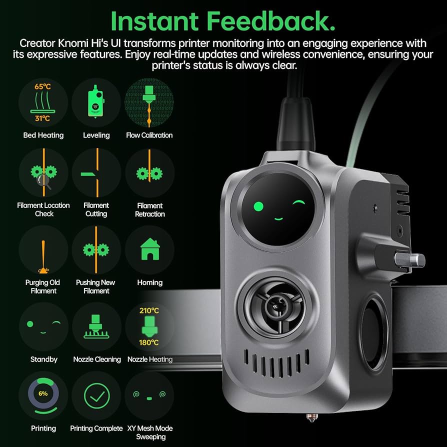 Amazon.com: BIGTREETECH Creator KNOMI Hi Perfectly for Creality Hi