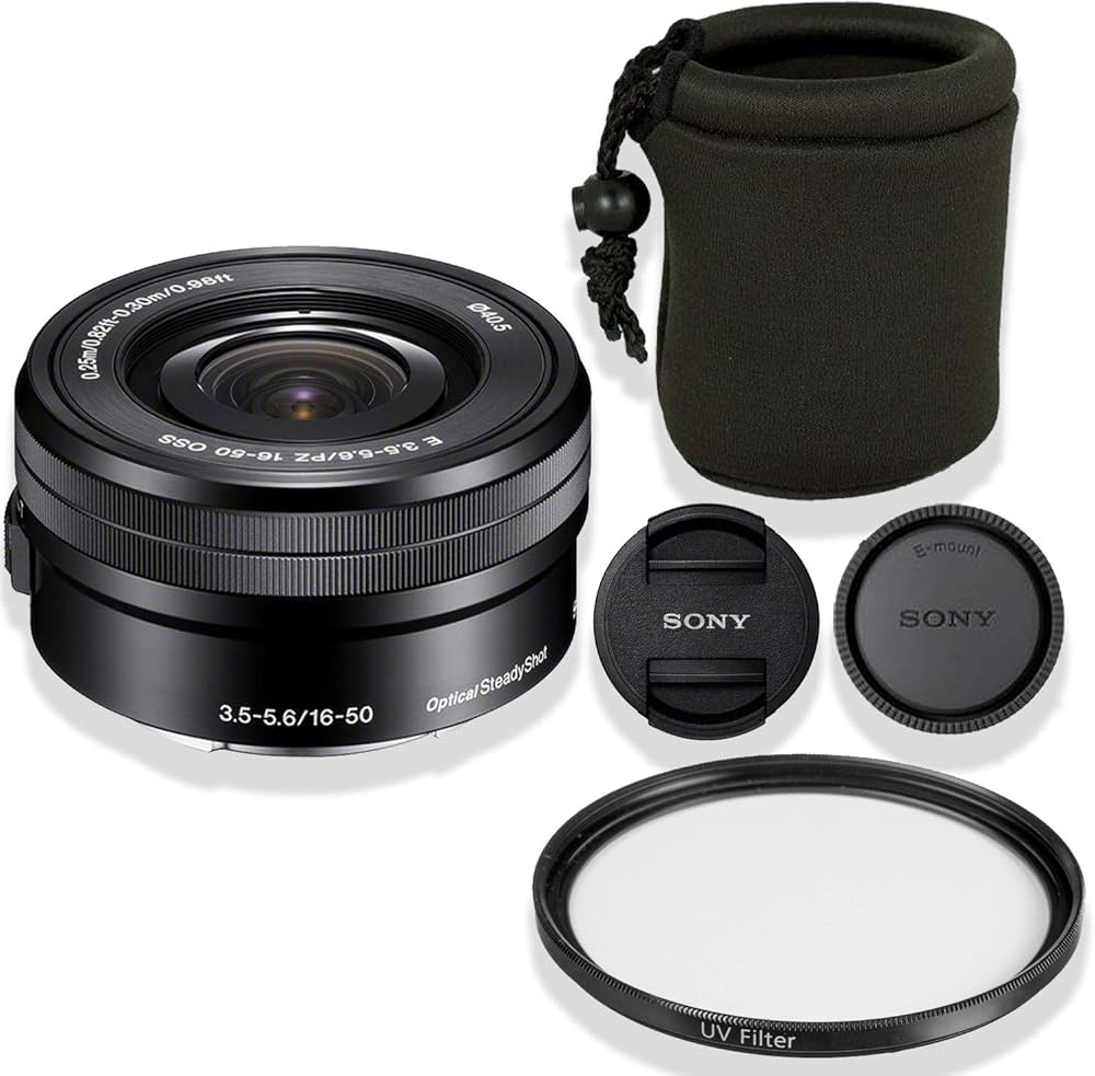 Amazon.co.jp: Sony E PZ 16-50mm f/3.5-5.6 OSS レンズ（ブラック