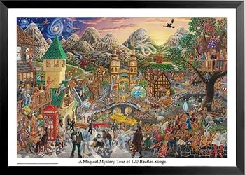 Amazon.co.jp: Buyartforless フレーム入り A Magical Mystery Tour of