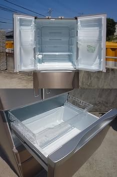 Amazon.co.jp: Toshiba 481L 6-Door Refrigerator (Redish Gold