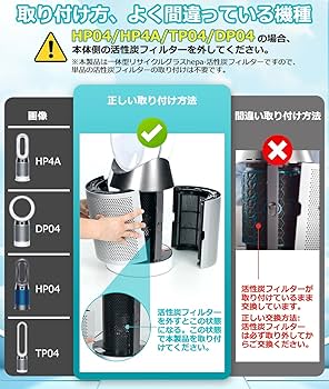 Amazon.co.jp: 空気清浄機 フィルター HP04 HP07 TP04 TP07 PH01 PH03