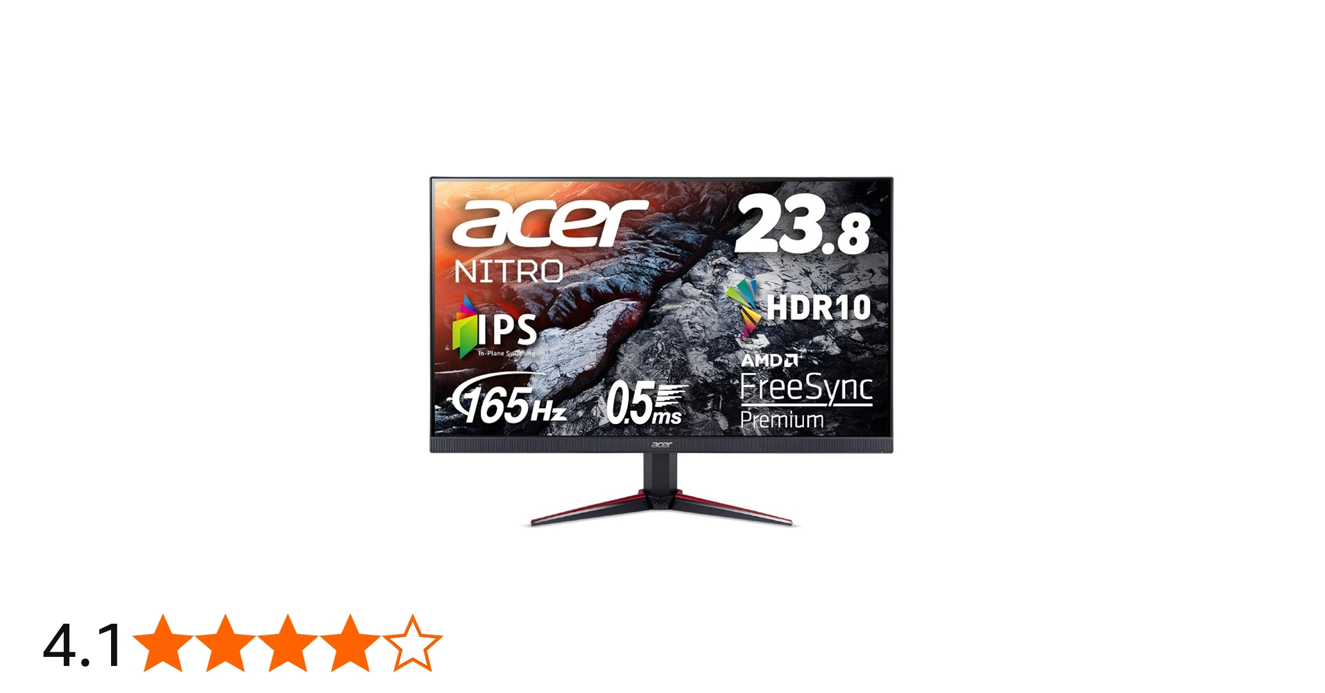 Amazon.co.jp: Acer ゲーミングモニター Nitro VG240YSbmiipfx 23.8