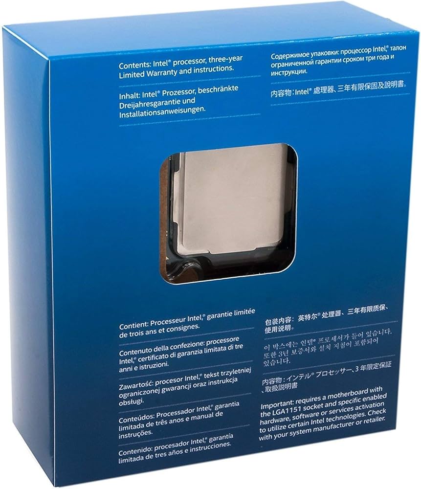 Amazon.com: Intel BX80677I77700K 7th Gen Pentium Desktop Processor