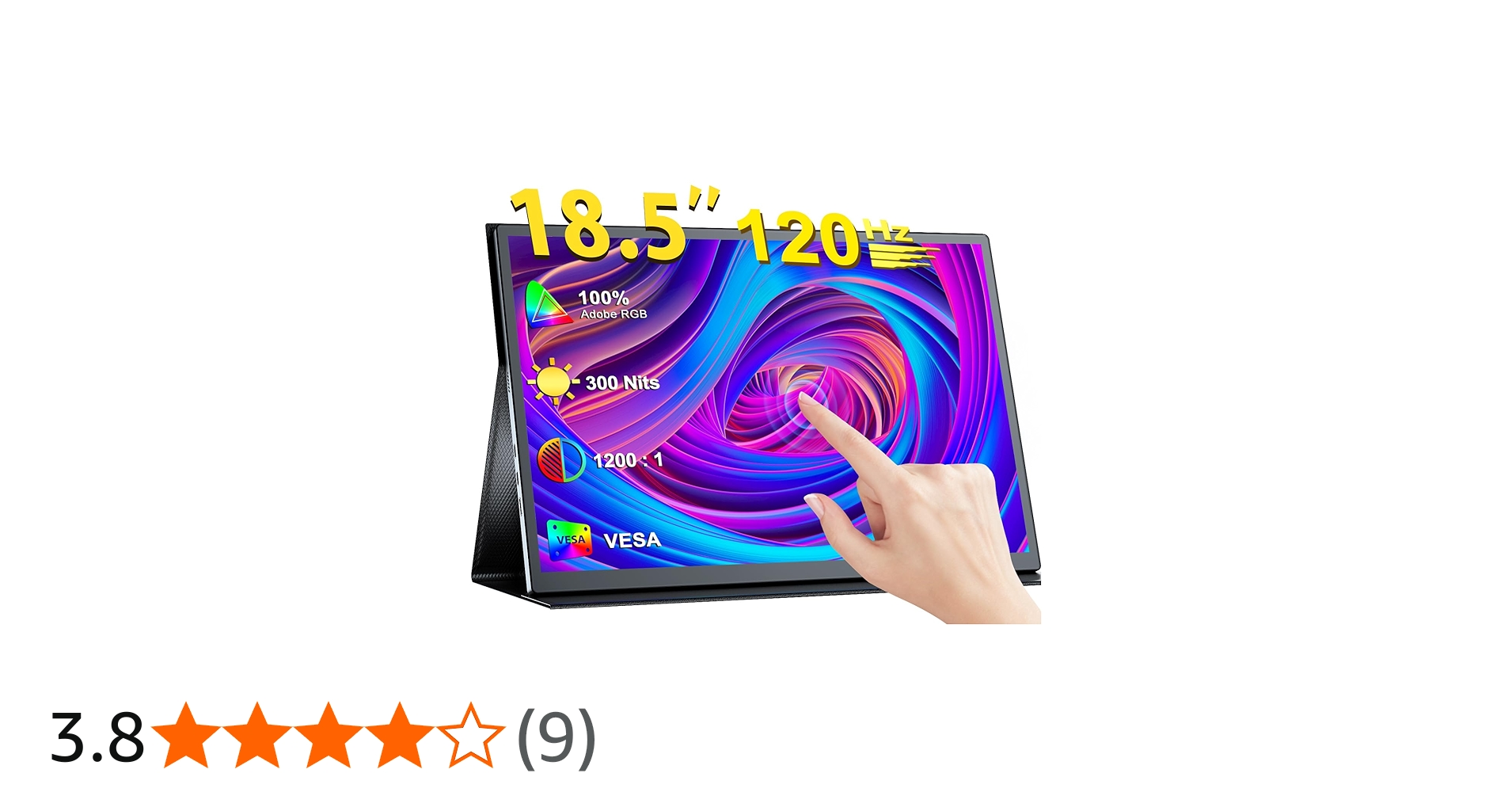 Amazon.co.jp: EVICIV モバイルモニター 18.5インチ 120Hz