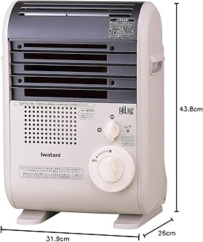 Amazon | Iwatani カセットガス ストーブ 風暖 日本製 コードレス