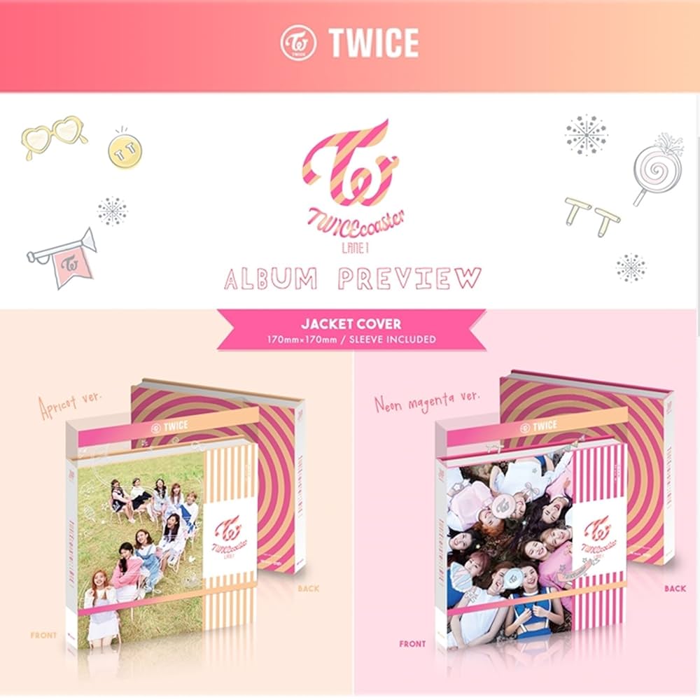 Amazon.co.jp: TWICE 3rd Mini Album - TWICECOASTER : LANE 1