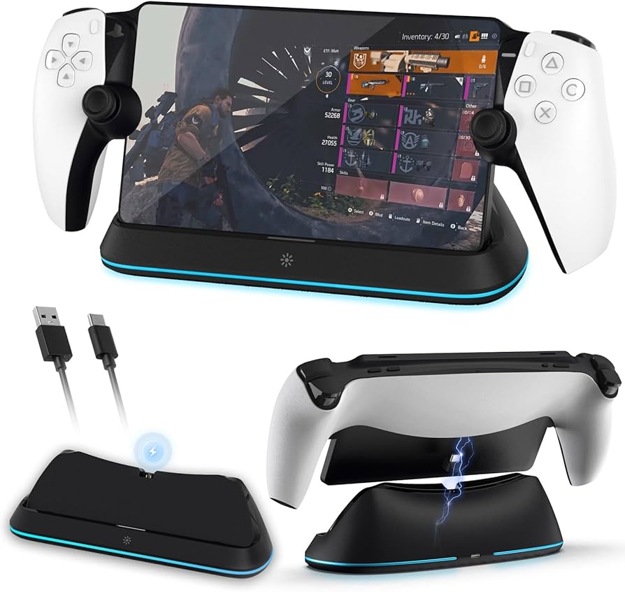 Amazon.co.jp: PS Portal 用充電スタンド【新登場-KailiTe】PS5 Portal