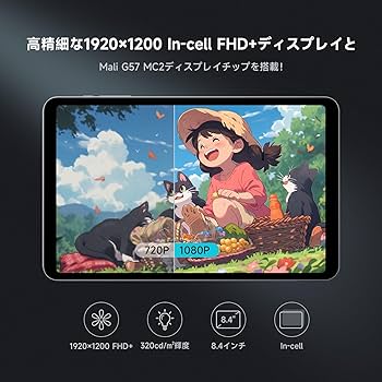 Amazon.co.jp: ALLDOCUBE iPlay50mini Pro NFE 8.4インチタブレット