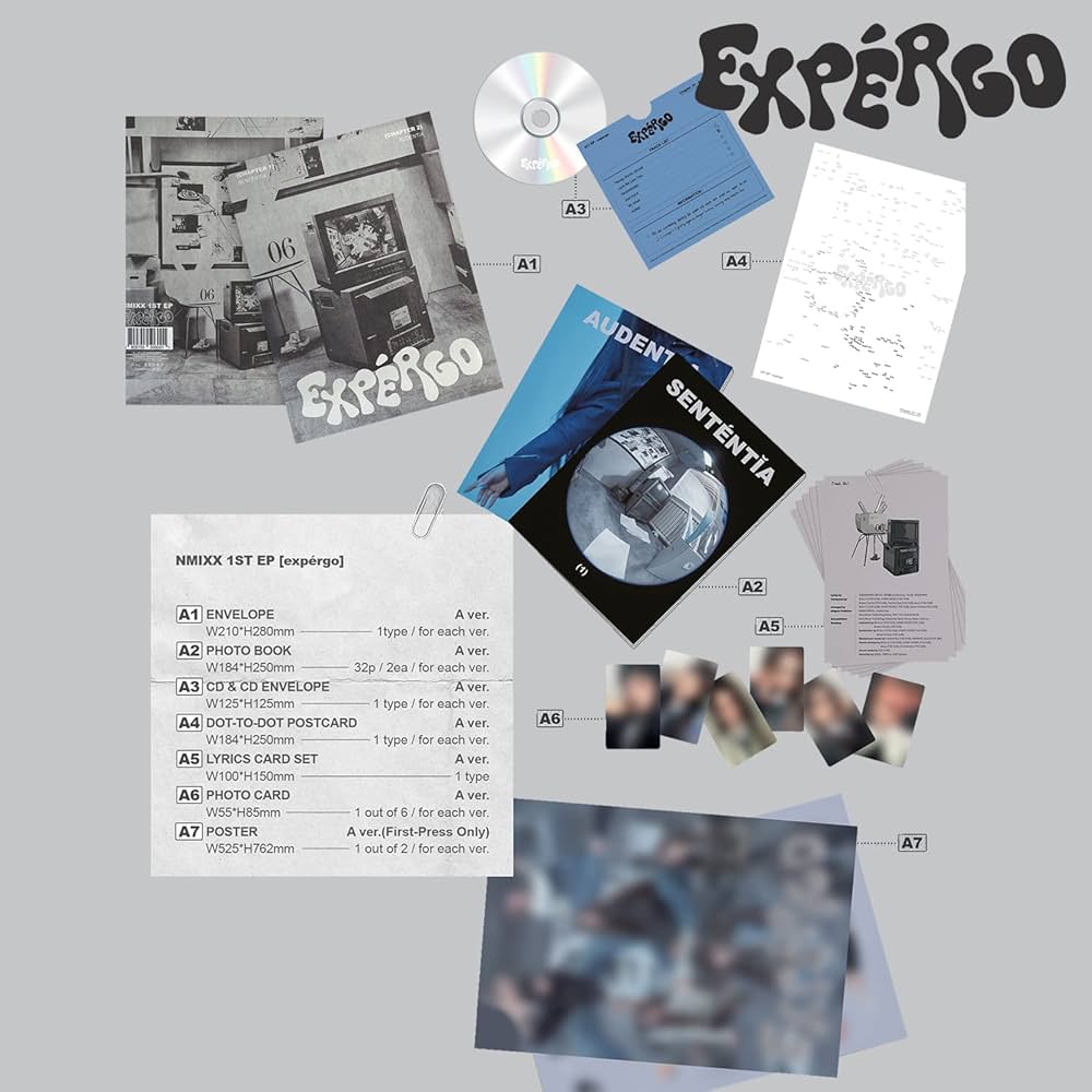 Amazon.co.jp: NMIXX - 1st EP [expérgo] (通常盤 - A Ver