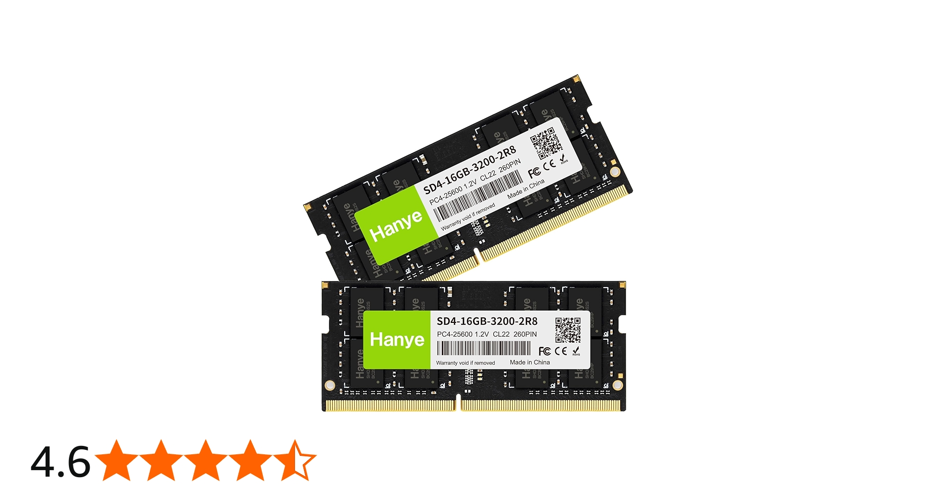 Amazon.co.jp: ノートPC用メモリ PC4-25600(DDR4-3200) 32GB(16GBx2枚