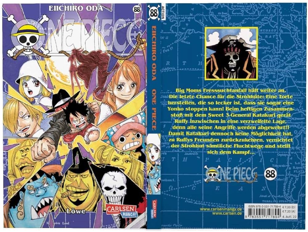 One Piece 88: Oda, Eiichiro: 9783551717894: Amazon.com: Books