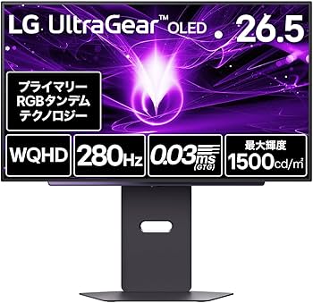 Amazon.co.jp: 【VGP2026 技術賞/金賞】ゲーミングモニター LG