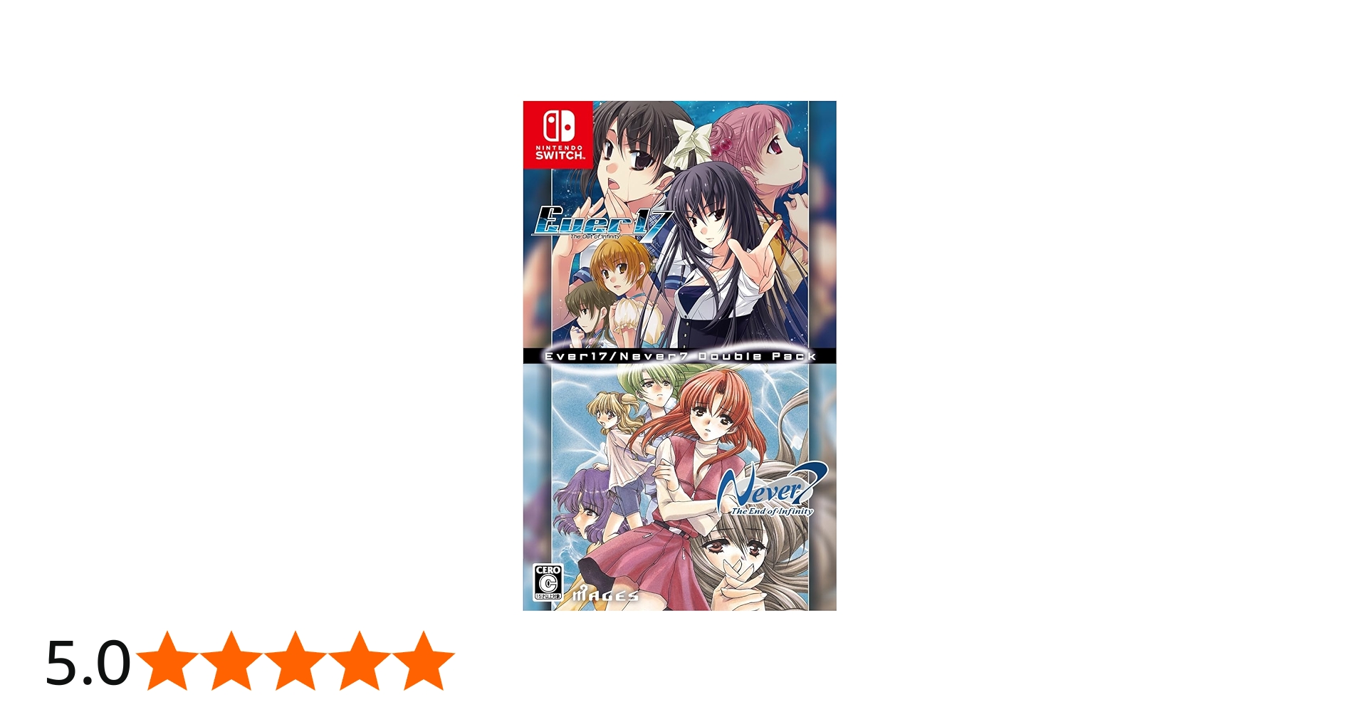 Amazon.co.jp: Ever 17 /Never 7 Double Pack 限定版 【同梱物】「Ever