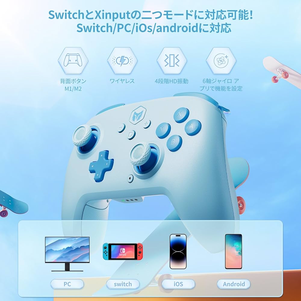Amazon.co.jp: BIGBIG WON Wireless Controllers, PCワイヤレス