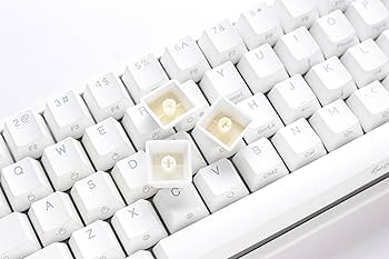 Amazon.co.jp: Ducky One 2 Pro Mini RGB Pure White Cherry Speed