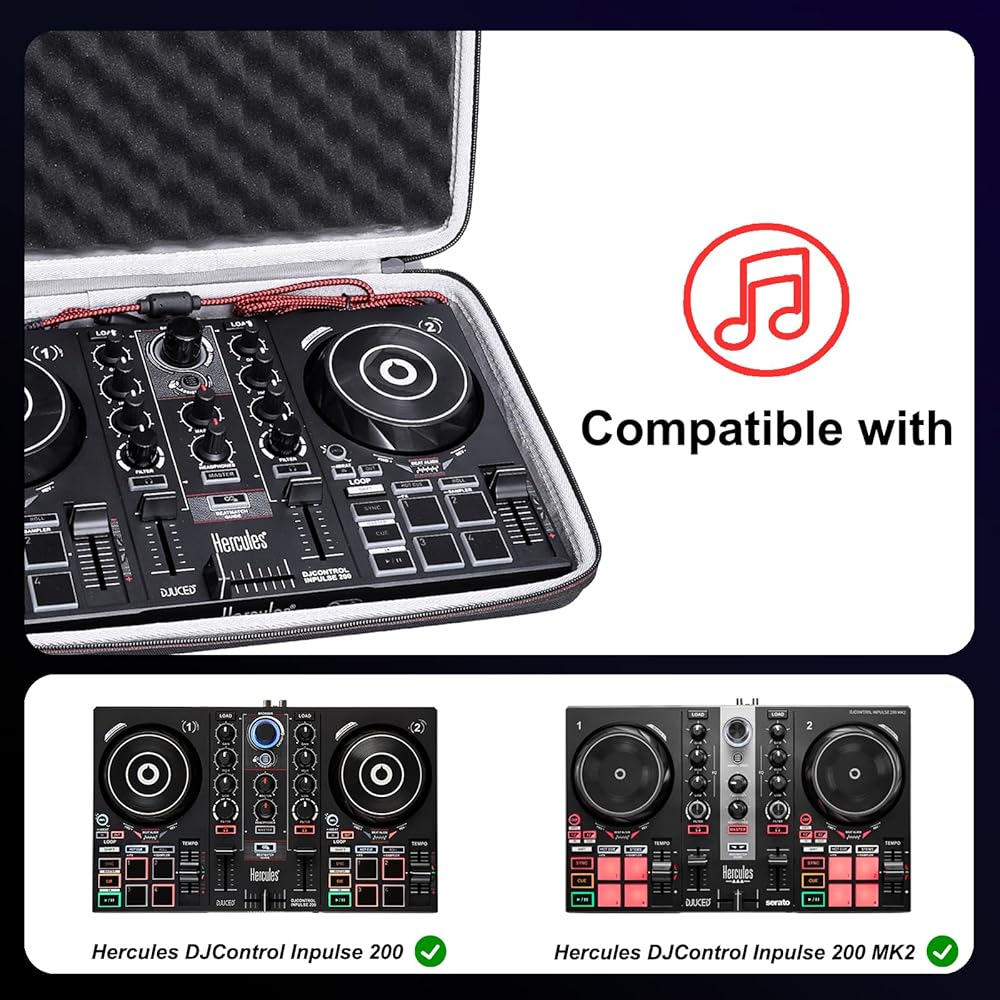 Amazon.com: LTGEM DJ Controller Case for Hercules DJControl