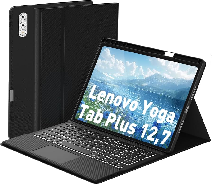 Amazon.com: Keyboard Case Touch for Lenovo Yoga Tab Plus 12.7