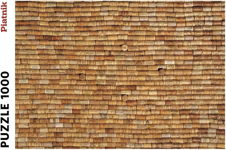 Amazon.com: Piatnik Wine Corks1000 Piece Jigsaw Puzzle : Varios