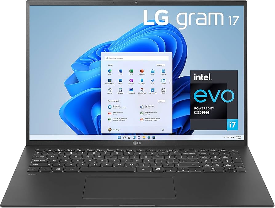 Amazon.com: LG gram 17Z95P Laptop 17