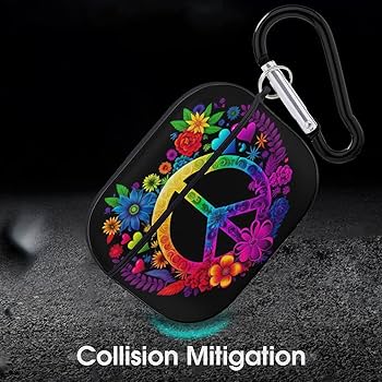 Amazon.com: Peace-Symbol for Airpods Pro(2nd/1st Generation) Case