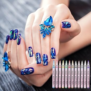 Amazon.co.jp: ネイルアートペン | マニキュア ペン セット | クイック