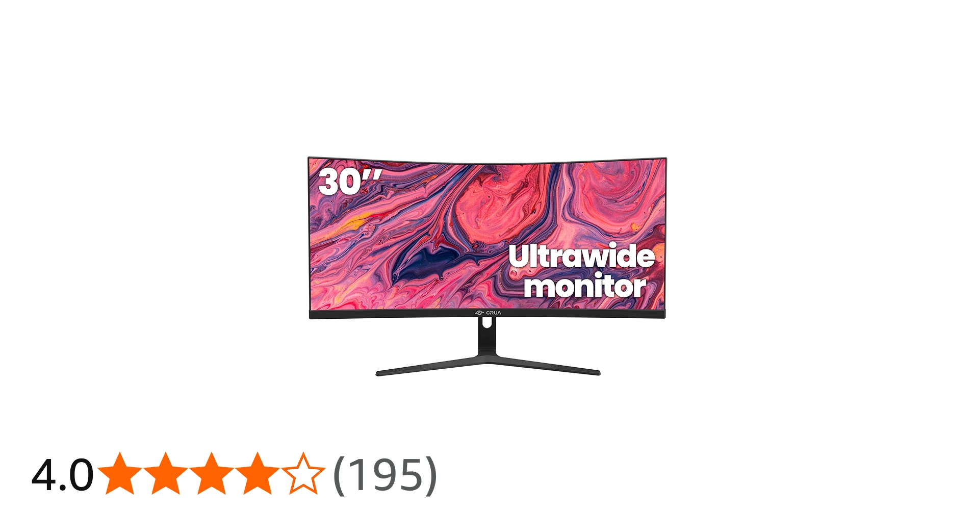 Amazon.co.jp: CRUA 30インチウルトラワイドカーブモニター、21:9 WFHD