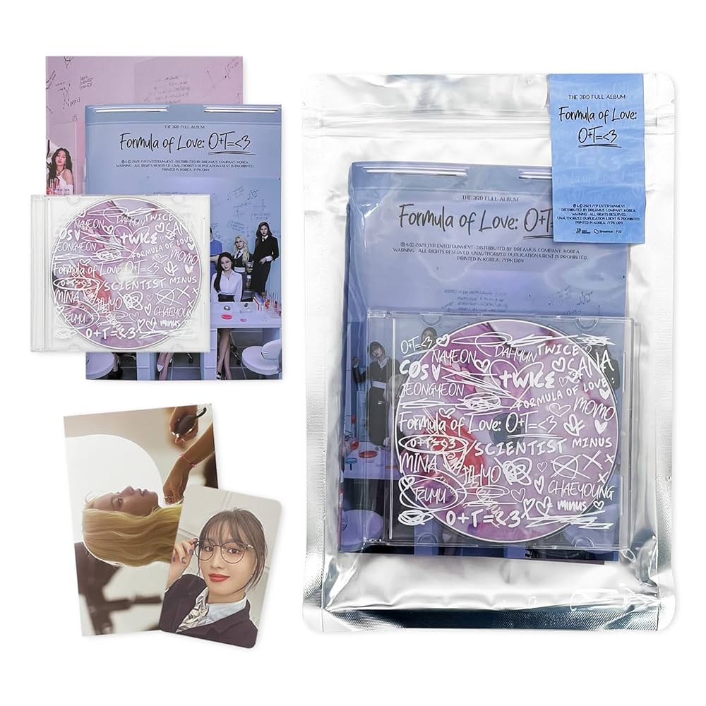 TWICE - TWICE - 3rd Full Album [Formula of Love: O+T= < 3] (Result