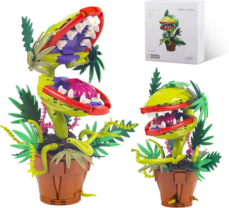 Amazon.com: 322PCS Horrous Audrey The 2 Piranha Plant Cannibal