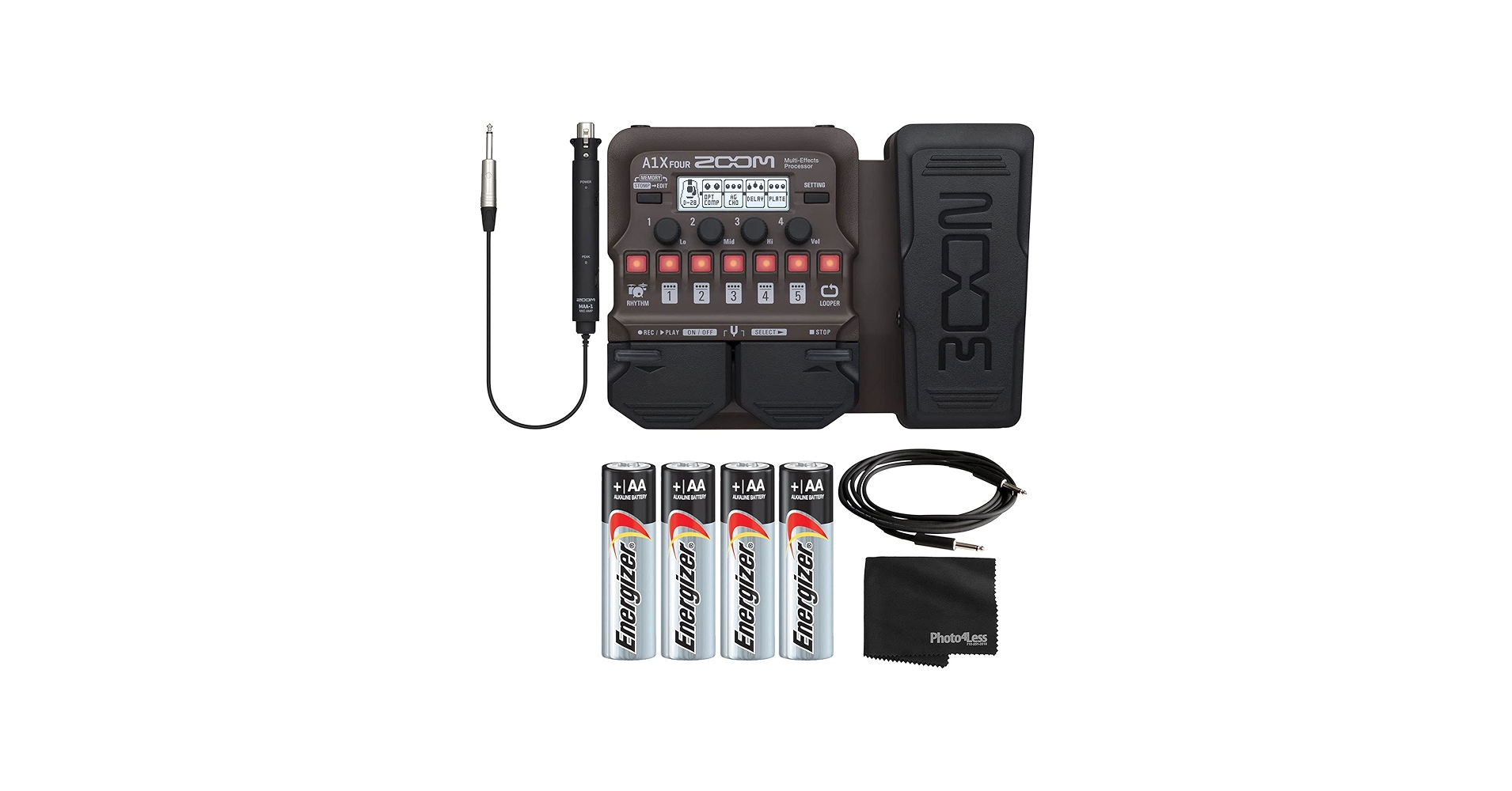 Amazon.com: Zoom A1X FOUR Acoustic Instrument Multi-Effects