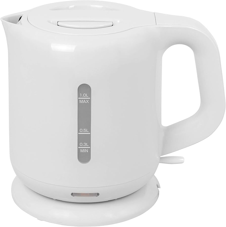 Amazon | [山善] 電気ケトル 電気ポット 1.0L 一人暮らし 二人暮らし