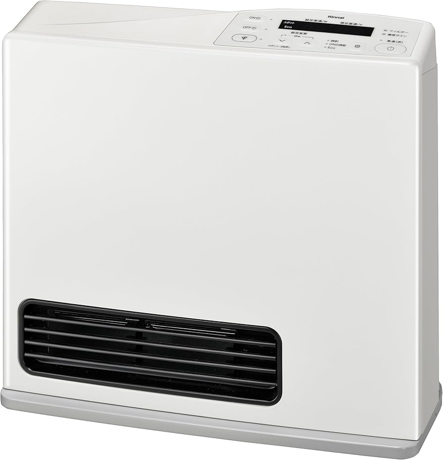 Amazon | リンナイ ガスファンヒーター 木造7畳/コンクリート造9畳まで