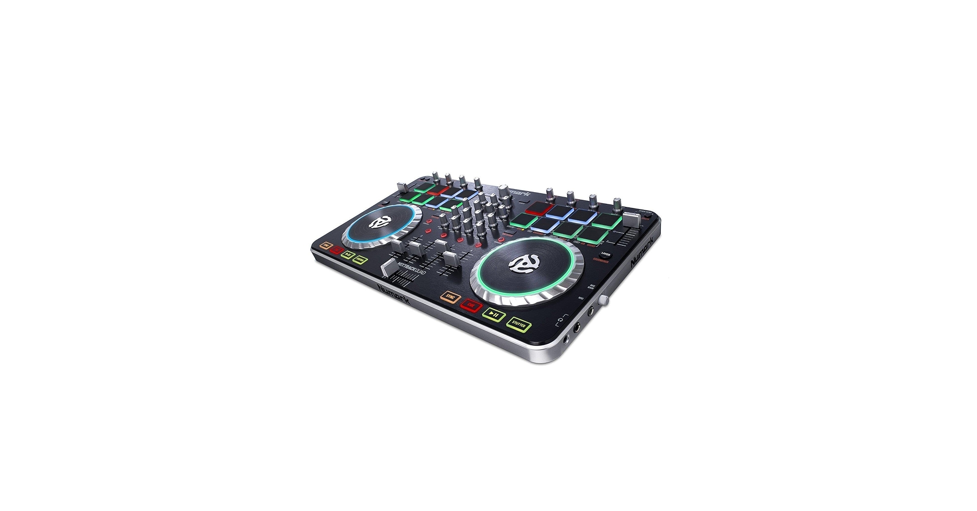 Amazon.com: Numark Mixtrack Quad Four Deck USB DJ Controller with