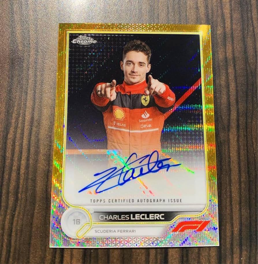 2025 フェラーリ ルクレール ドライバーカード F1, FORMULA 1 TOPPS