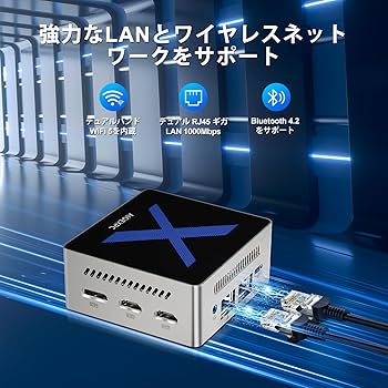 Amazon.co.jp: ミニpc AIOEXPC XMINI 最新第12世代 N95 Windows11Pro