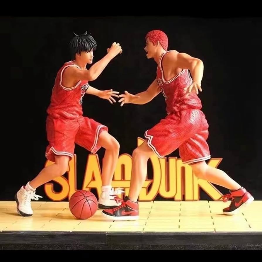 Amazon.co.jp: スラムダンクGK10号桜木花道11号流川楓しゃがみ姿桜木