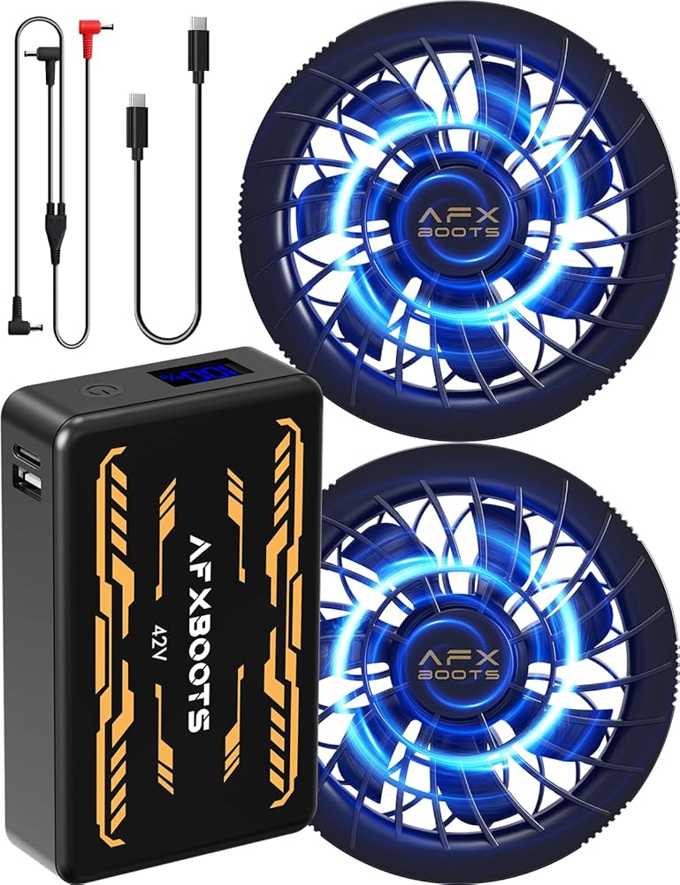 Amazon.co.jp: [LABWIND] 2025最強進化 42V超高出力 30000mAh ファン