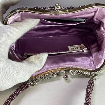 Amazon.co.jp: ビーズバッグ ビーズ 和装小物 パーティバッグ 和装