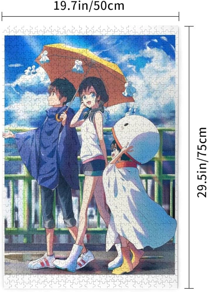 Amazon | 天気の子 1000ピース ジグソーパズル キャラクター パズル