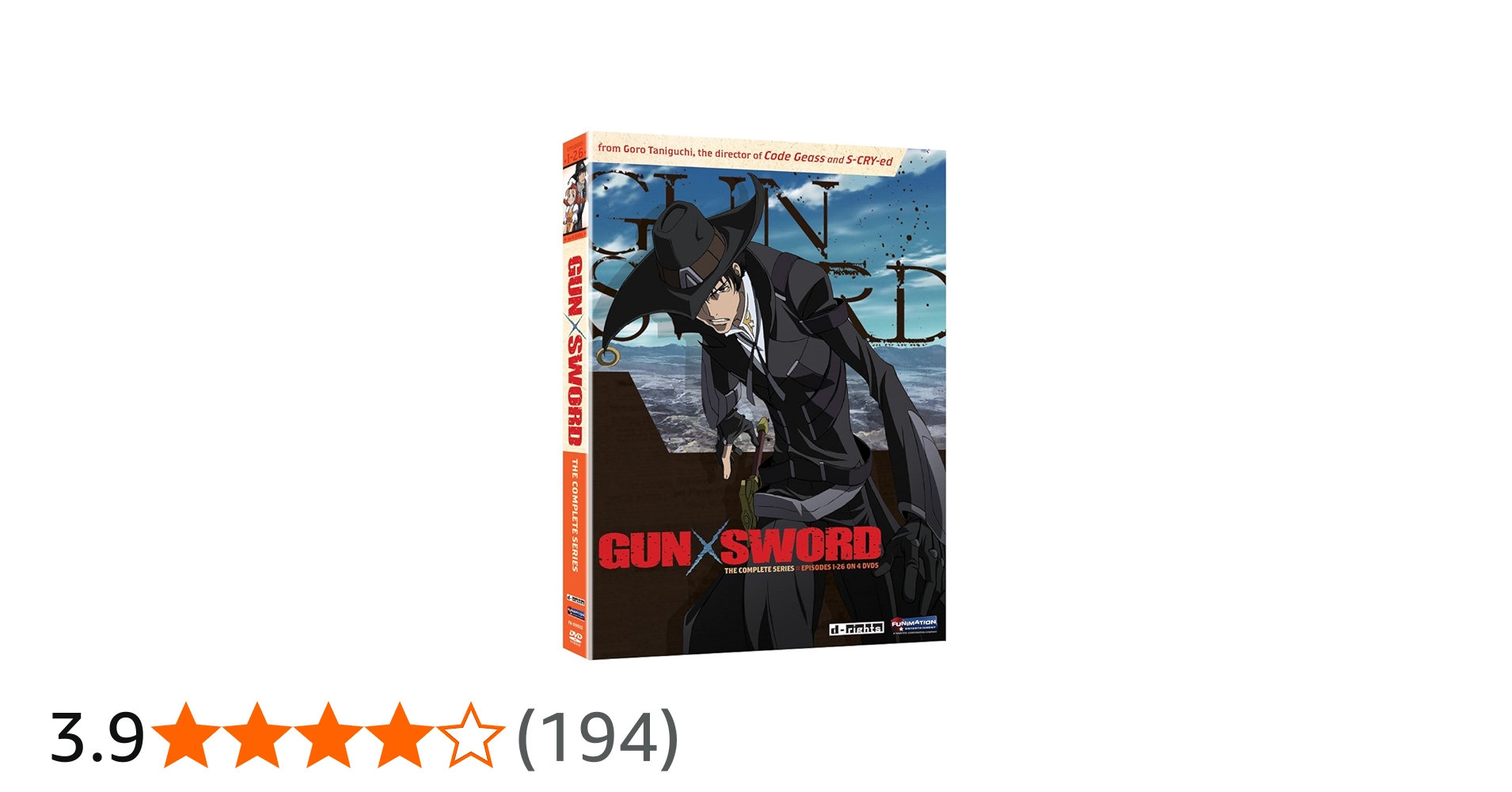 Amazon.co.jp: Gun X Sword: Complete Box Set [DVD] [Import] : DVD