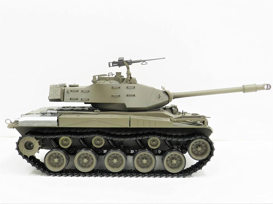 Amazon.co.jp: ヘンロン 7.0 ver 2.4GHz 1/16 戦車ラジコン M41A3
