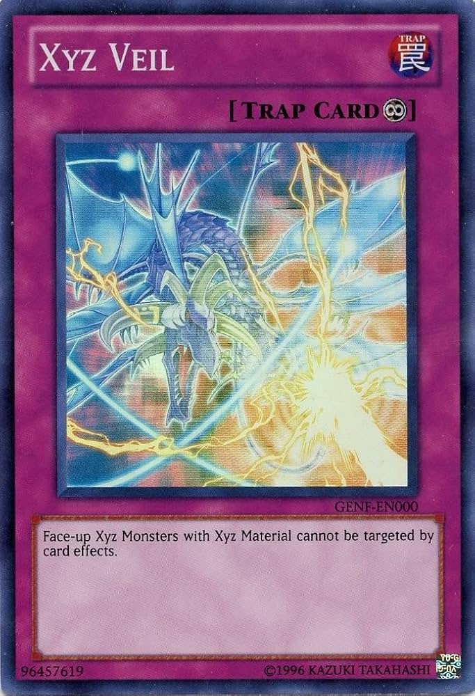 Amazon.com: Yu-Gi-Oh! - Xyz Veil (GENF-EN000) - Generation Force
