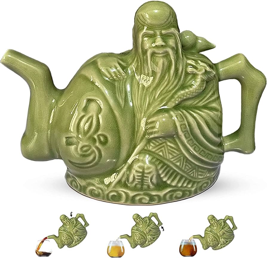 Amazon.com | ThyggzjbsMagic Assassins Teapot, Handmade Chinese