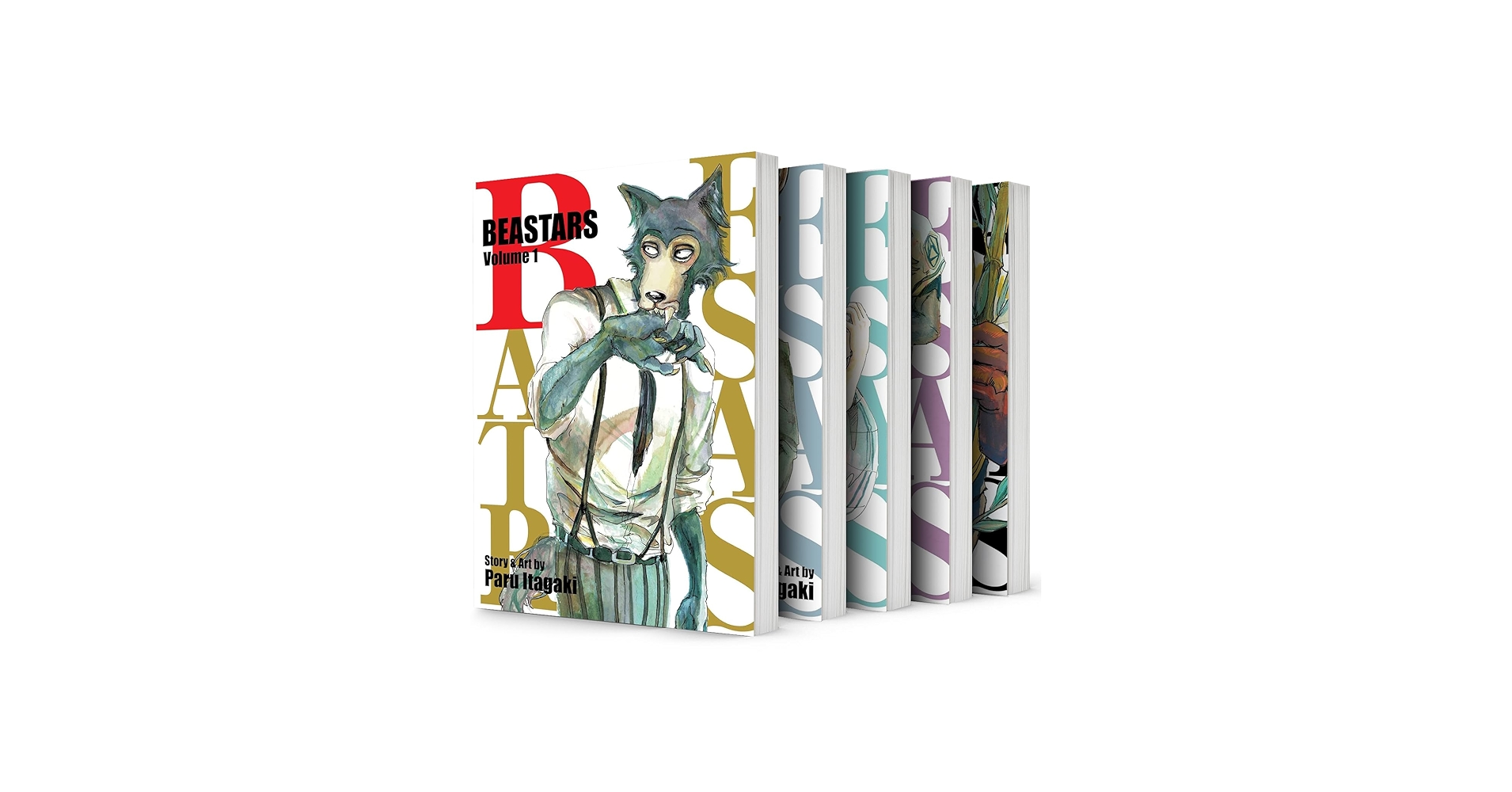Beastars Manga Set, Vol. 1-5: Paru Itagaki: Amazon.com: Books