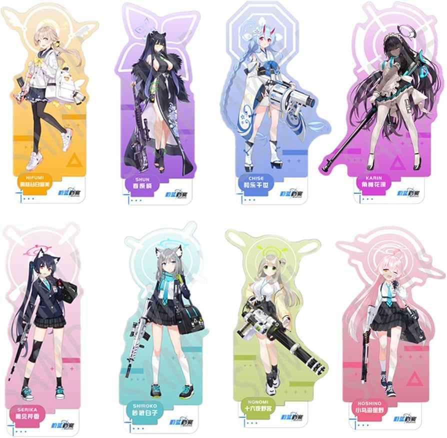 Amazon.co.jp: ブルーアーカイブ ブルアカ 砂狼シロコ 小鳥遊ホシノ