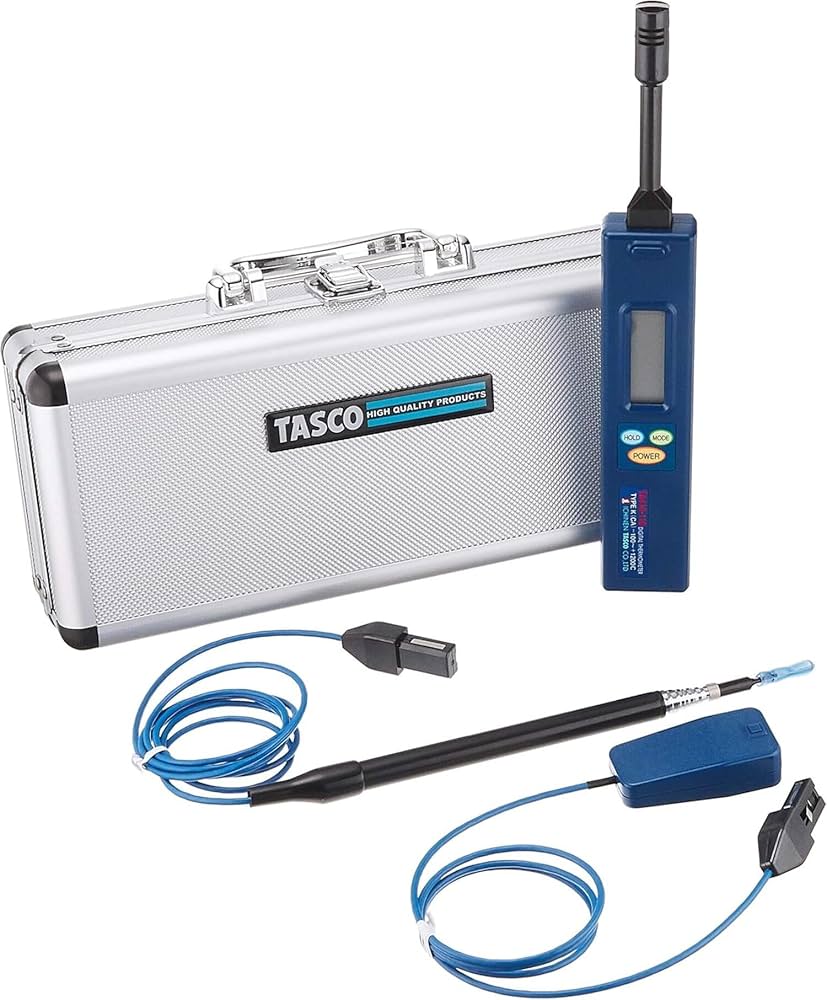 Amazon.co.jp: イチネンTASCO デジタル温度計 デラックスセット