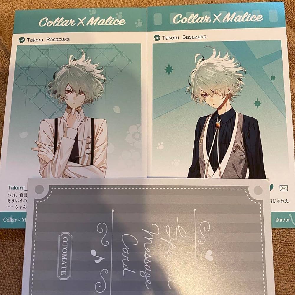 Collar×Malice カラマリ オトパ アクリルメッセージカード 2023