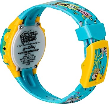 Amazon.co.jp: [Accutime Corp] 腕時計 ACCUTIME Spongebob LCD Watch