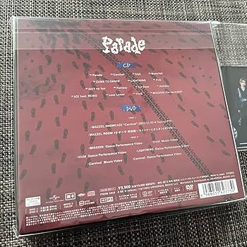 Amazon.co.jp: 【未再生】 MAZZEL 「Parade」 DVD MUZEUM盤 特典付